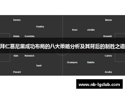 拜仁慕尼黑成功布局的八大策略分析及其背后的制胜之道